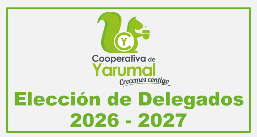 Cooperativa de Yarumal – Elección de Delegados Logo