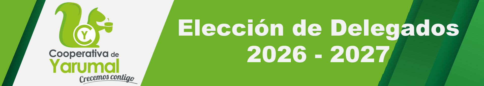 Cooperativa de Yarumal – Elección de Delegados Logo